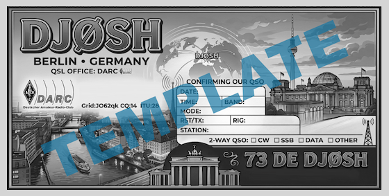QSL Card Generator